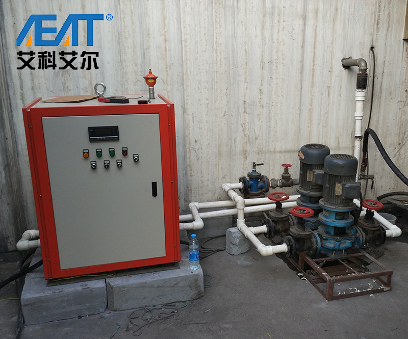 菏澤某廠電蒸汽鍋爐使用現(xiàn)場