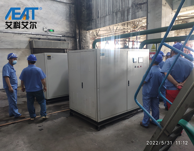 電蒸汽鍋爐安裝現(xiàn)場圖片