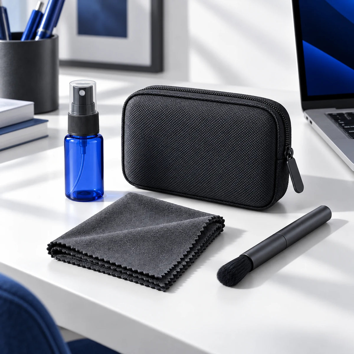 Screen Cleaning Kit — in an everyday setting
