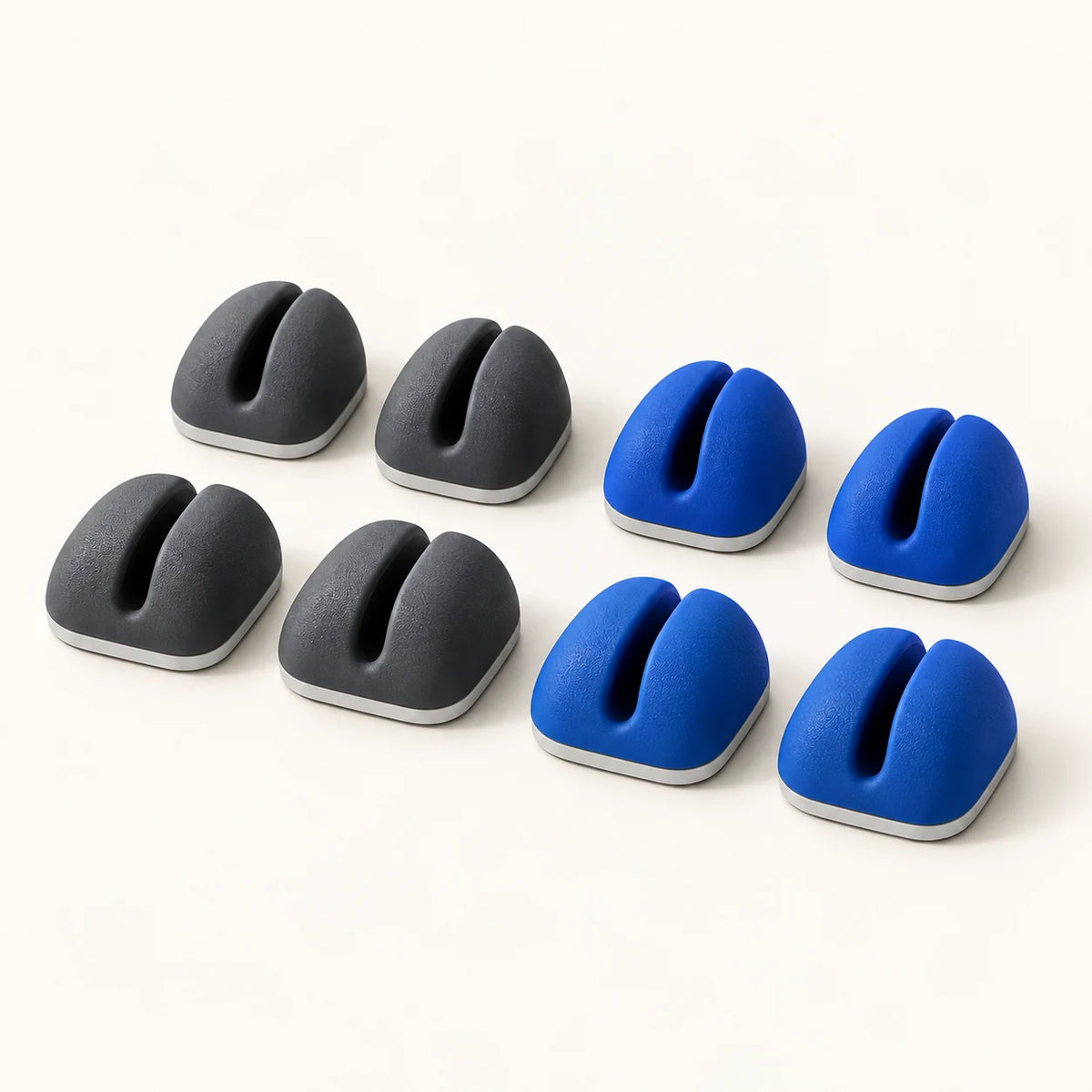 Silicone Cable Clip Set — complete set overview