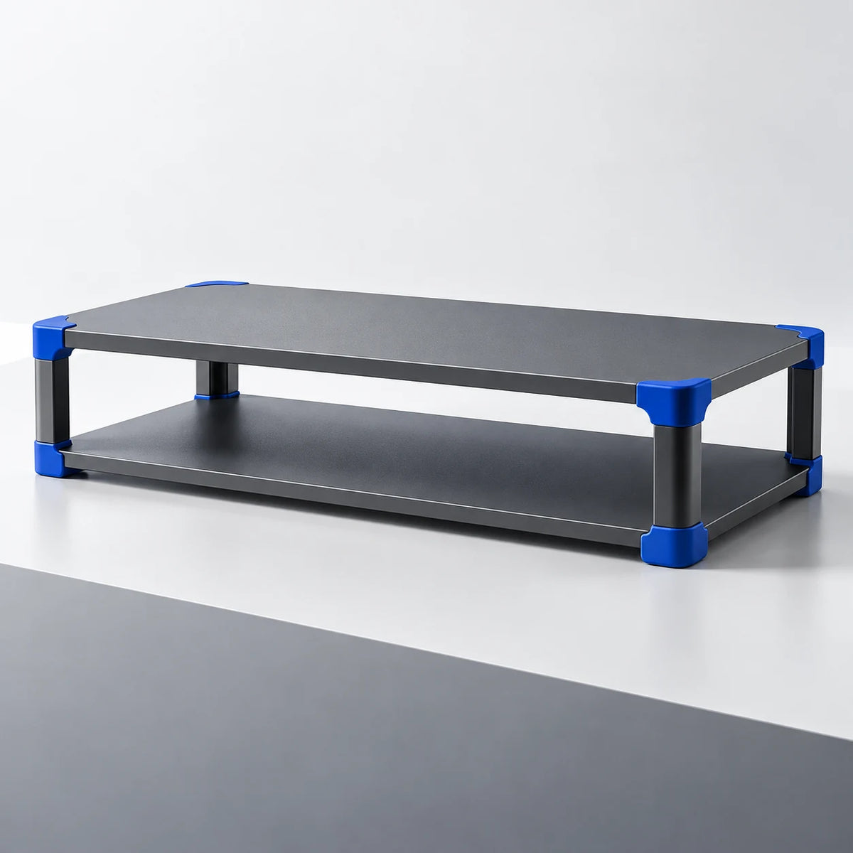 Stackable Monitor Riser — full product set