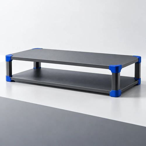 Stackable Monitor Riser — full product set