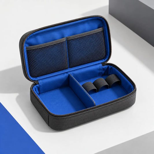 Structured Tech Organizer Pouch — full product set