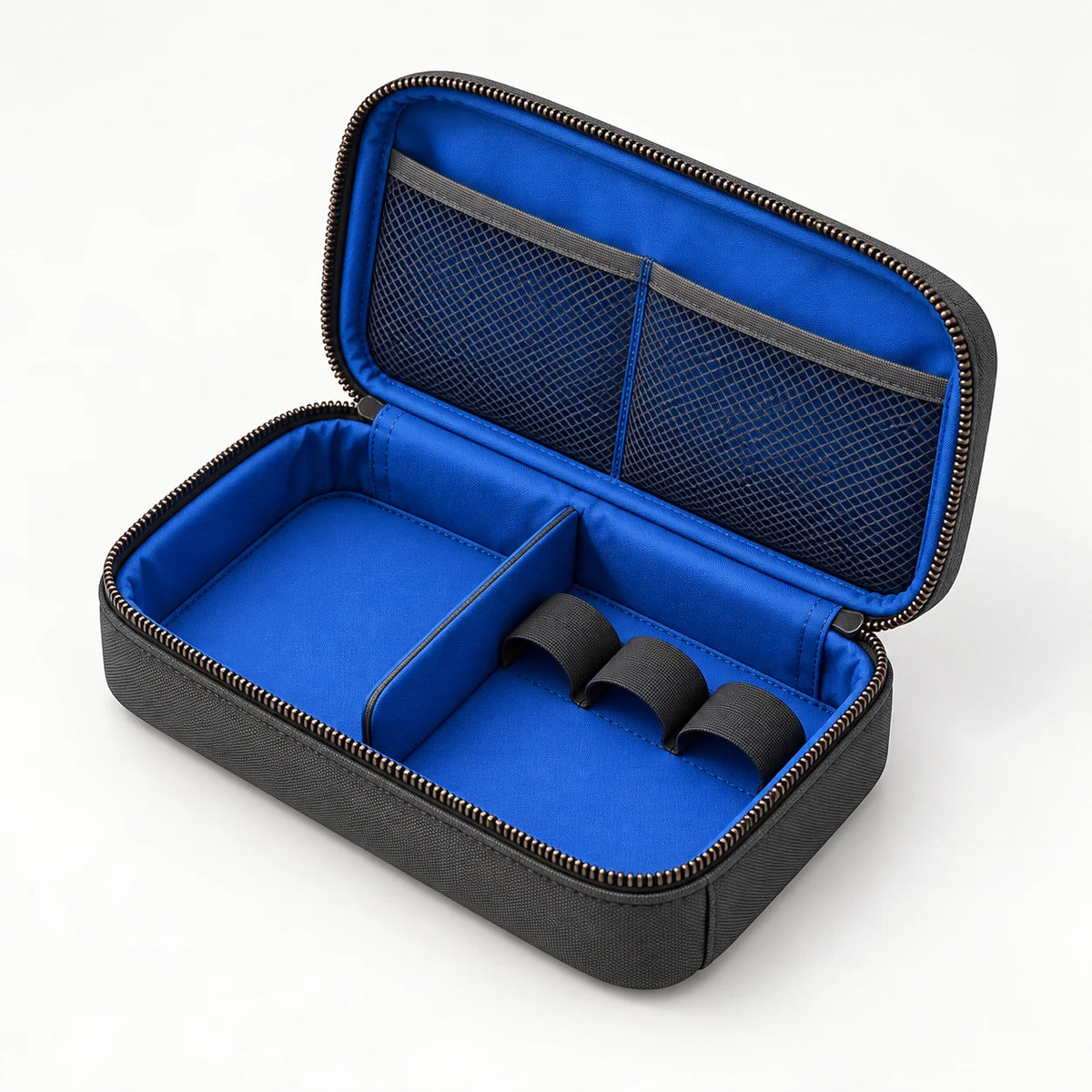 Structured Tech Organizer Pouch — feature view