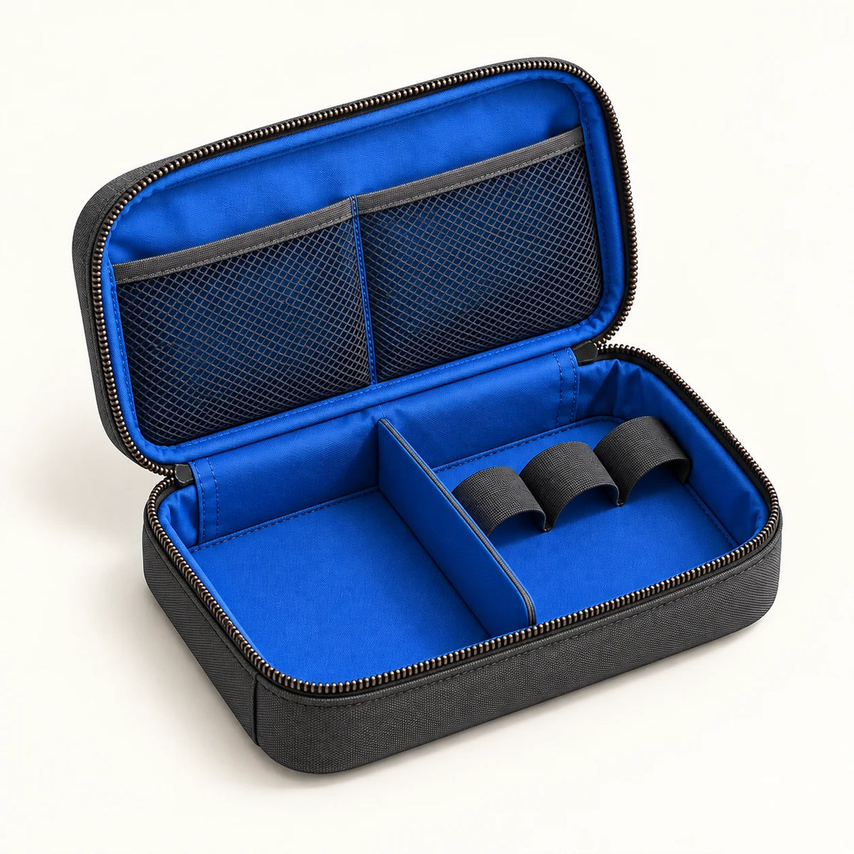 Structured Tech Organizer Pouch — complete set overview